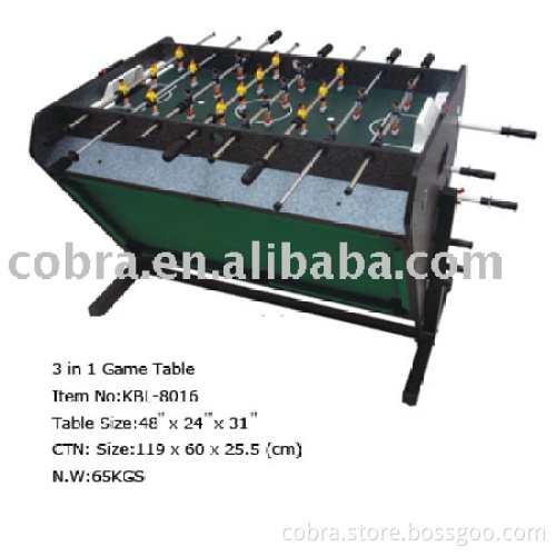 3 in 1 game table KBL-8016